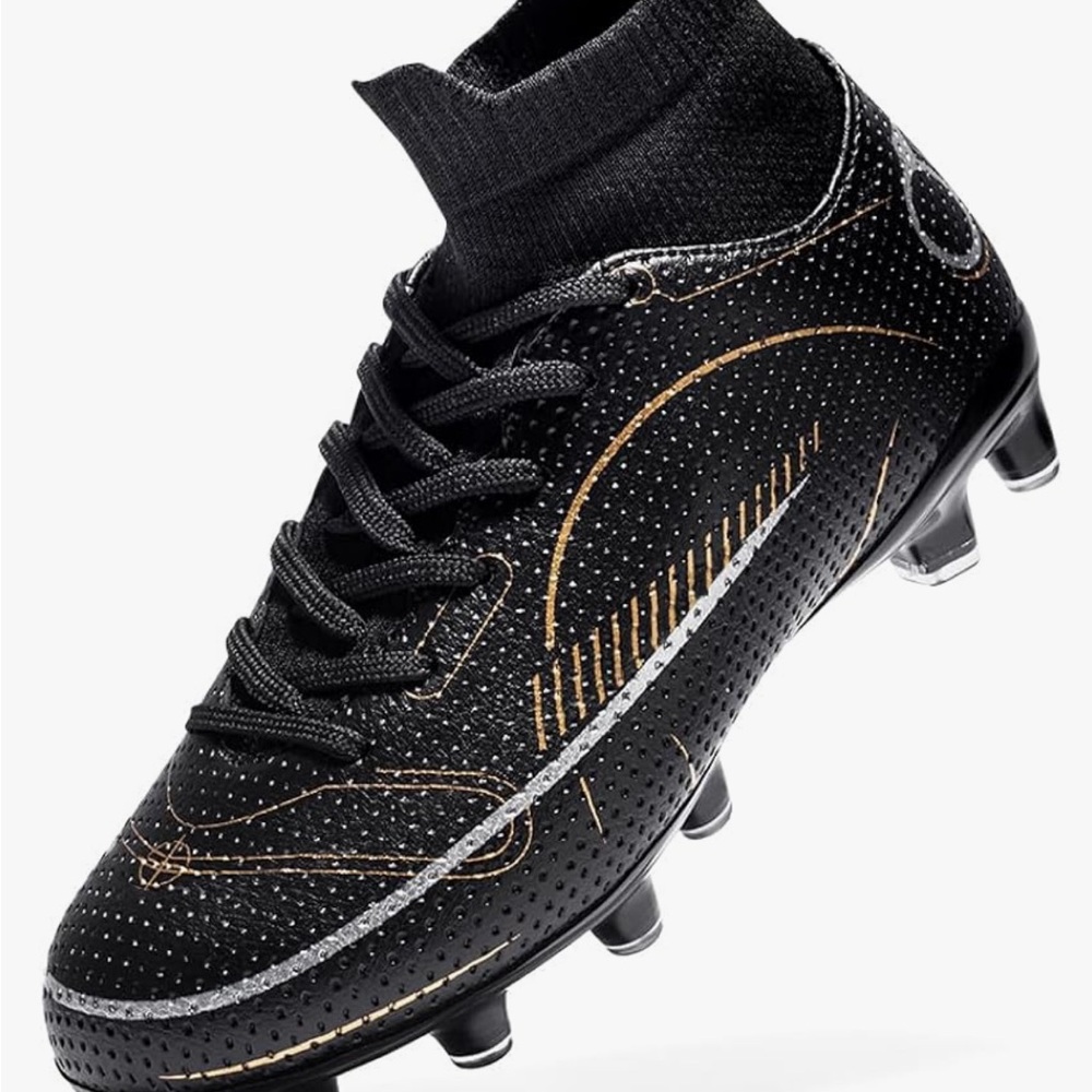 Black Soccer Cleats
